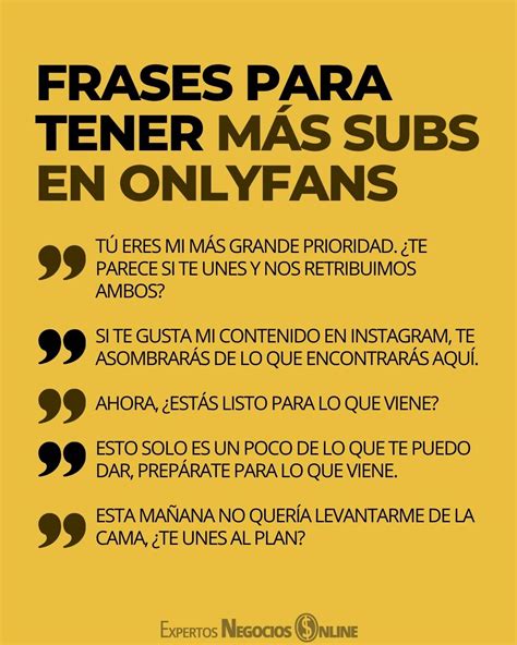 Las mejores frases para OnlyFans: ¡atrae más。